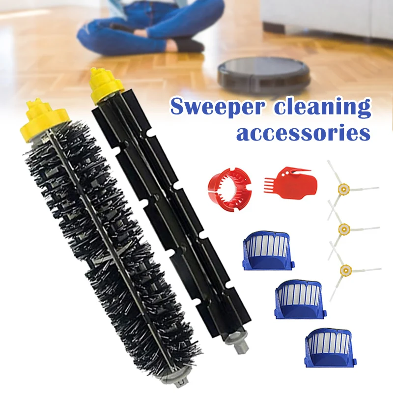 

10pcs Replacement Parts Kit for iobot 600 675 690 670 671 680 650 630 614 660 651 Vacuum Cleaner Replenishment Kit FAS6