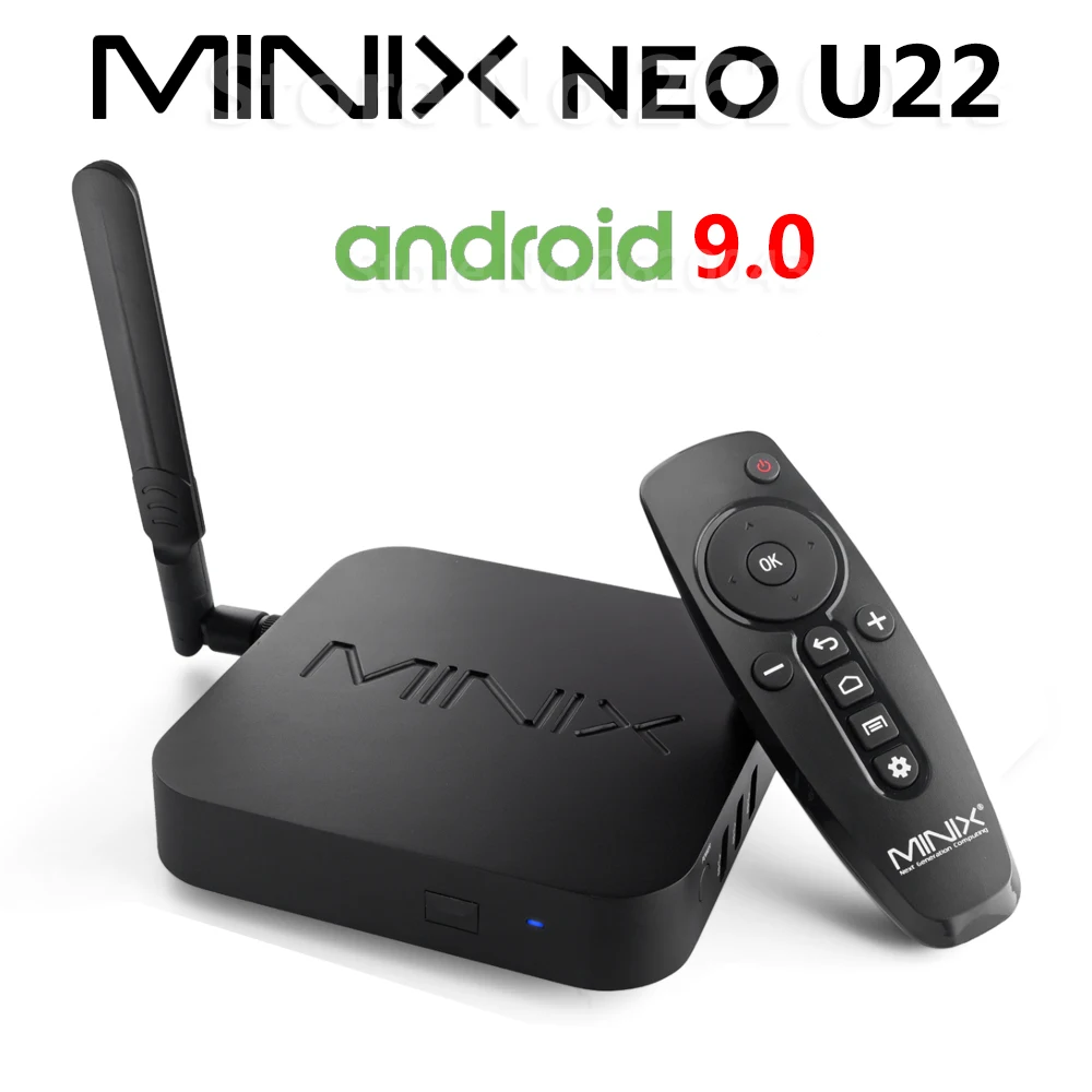 MINIX NEO U22 4K2K UHD 4 Гб DDR4 32 Smart Android 9 0 OS Dual WIFI Bluetooth 1000M LAN USB 3 Type c медиаплеер|ТВ-приставки и