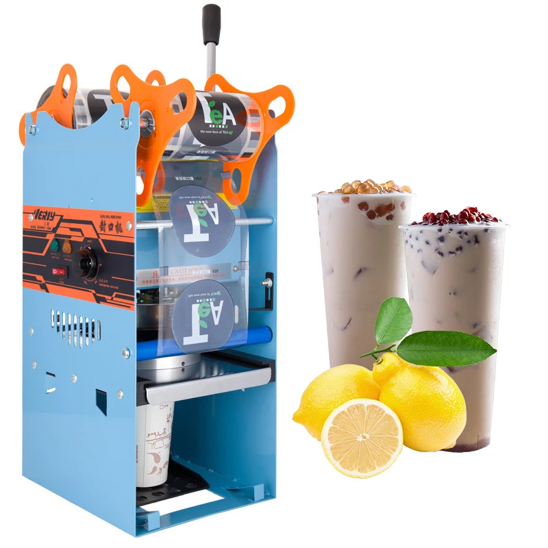 

Commercial Sealing Machine Manual High Cup Milk Tea Soy Beverage Paper Cup Hand Pressure Plastic Cup Household Sealing Machine