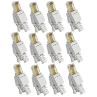 super five types of pressure free crystal head clamp free network cable head sub network cable tool crystal head