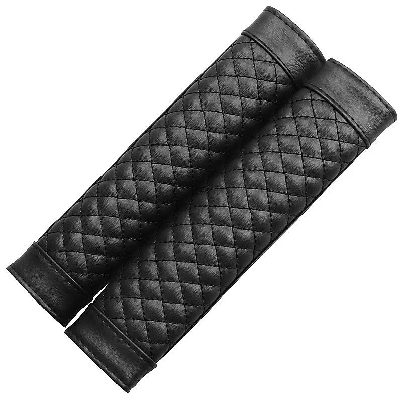 

Leather seat safety belt Cover Universal Soft Car Seat Belt Protector Shoulder Strap Pads Protect Your Neck And Shoulder