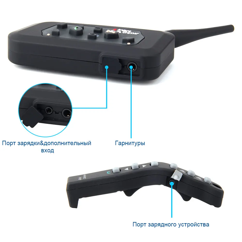 2 шт. Lexin A4 Переговорное Bluetooth Устройство для Мотошлема Переговорные Поддержка 1