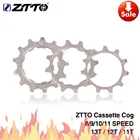 Детали велосипеда ZTTO, кассета для горного и шоссейного велосипеда Cog 8 9 10 11 Speed 11T 12T 13T, детали свободного колеса для кассеты ZTTO K7, 1 шт.
