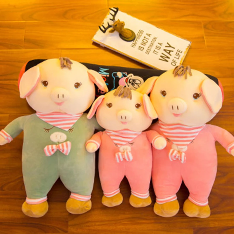 Пара поросенок очень мягкая пуховая хлопковая кукла подушка плюшевая игрушка