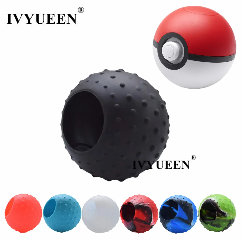 Противоскользящий силиконовый чехол IVYUEEN для контроллера Nintendo Switch NS Poke Ball Plus
