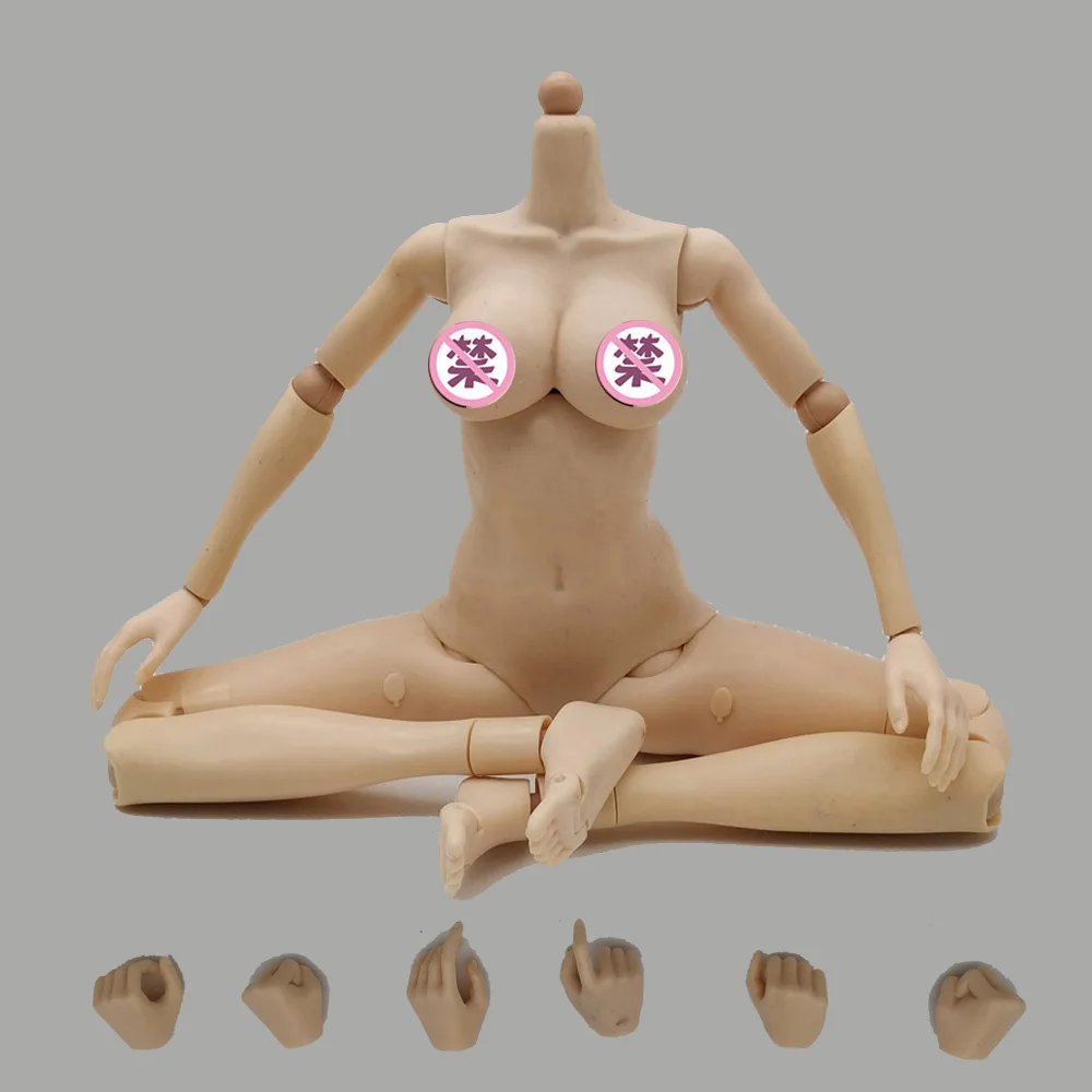 Женское тело в масштабе 1:6 супер гибкая голова Sutan/пшеницы с цветом модель