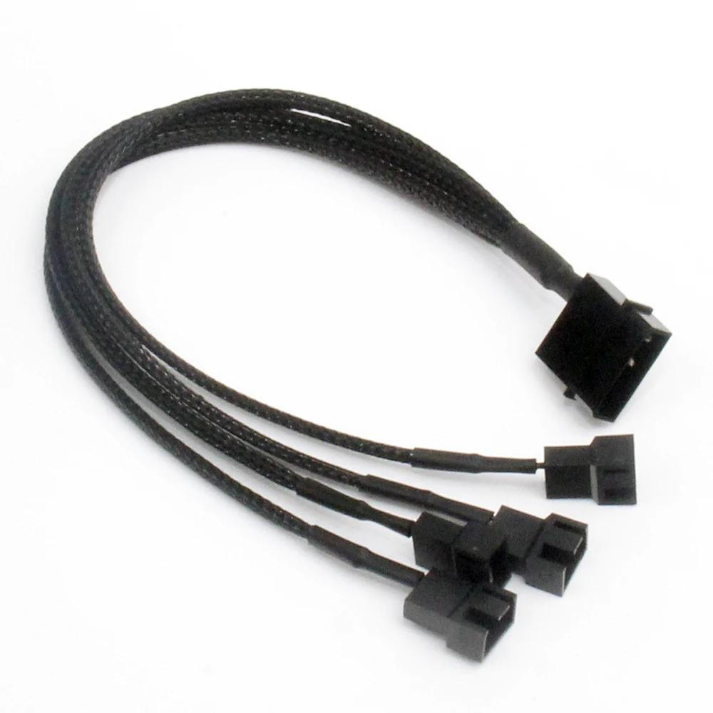 Y-образный распределитель с 1 на 4 разъемов тип pin Molex male 2x3 / PWM коннектор
