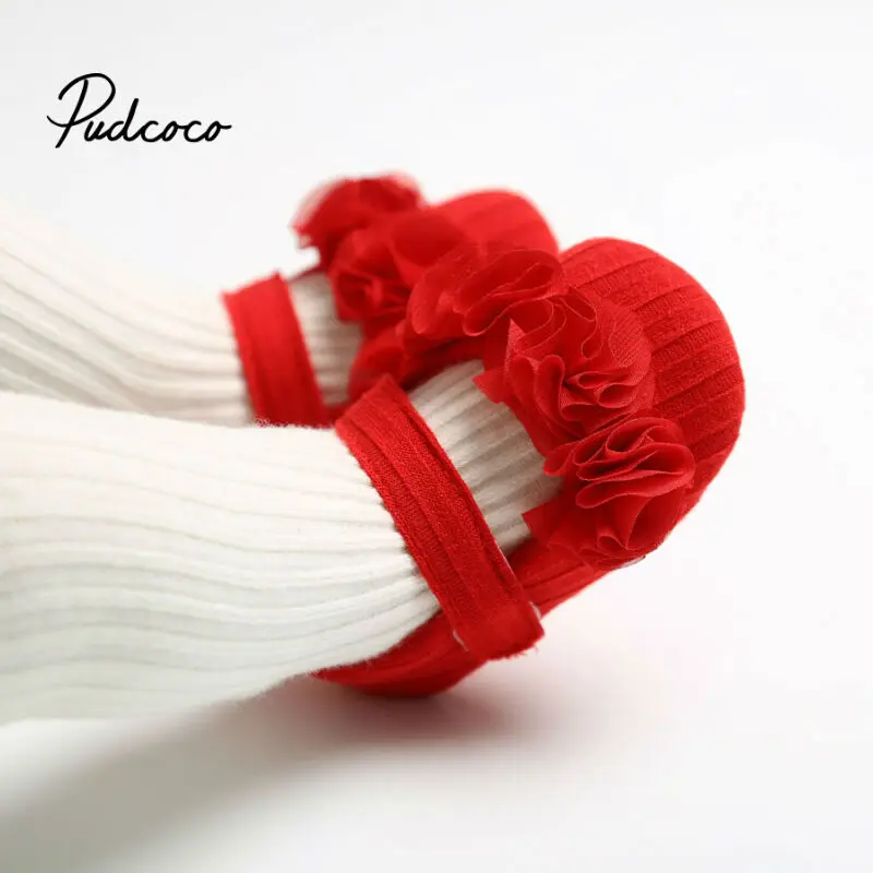 Кроссовки детские Нескользящие для девочек 0-18 месяцев модная повседневная обувь