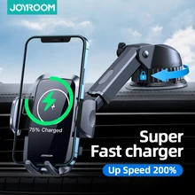 Wireless Charging Car Phone Holder 15W Magnetic Wireless Charger Phone Holders Car Mount Mobile Phone Universal