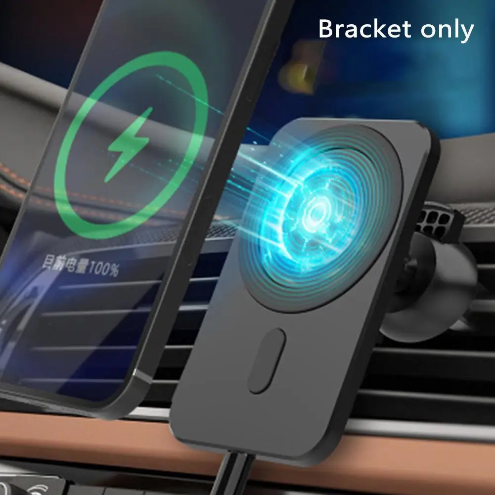 

Автомобильное беспроводное зарядное устройство с магнитным креплением, 15 Вт