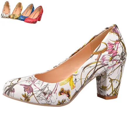 

high-heeled with size Autumn student shoes princess