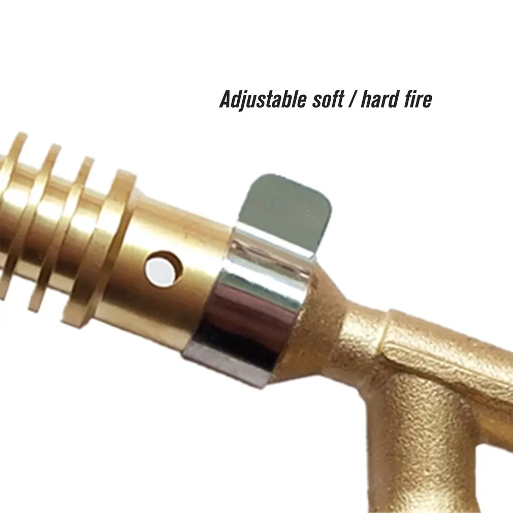 Латунная газовая горелка паяльные сопла прочная Сварочная нагревательная