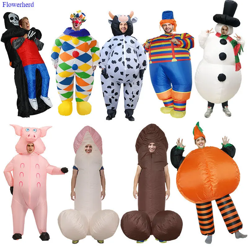

Annual Performance Costume Inflatable Clothes Dinosaur Adult Child Cosplay Cartoon Animal Doll Christmas Costume