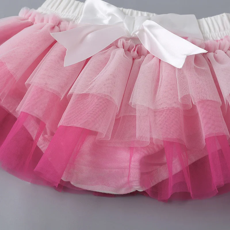Юбка принцессы для маленьких девочек 2 шт. с головным убором на 0-24 месяца розовая