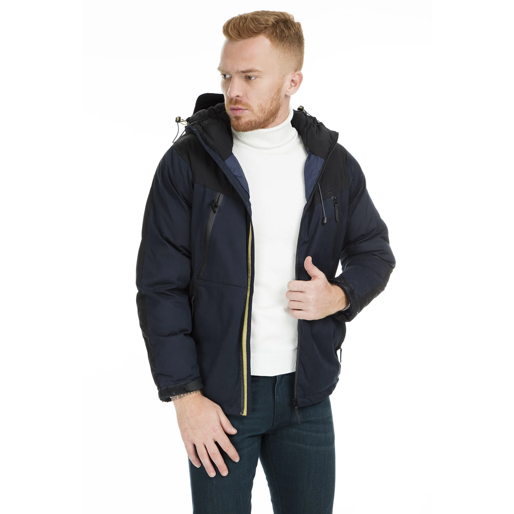 Pique мужская повседневная верхняя одежда теплая зимняя парки куртки Мужское