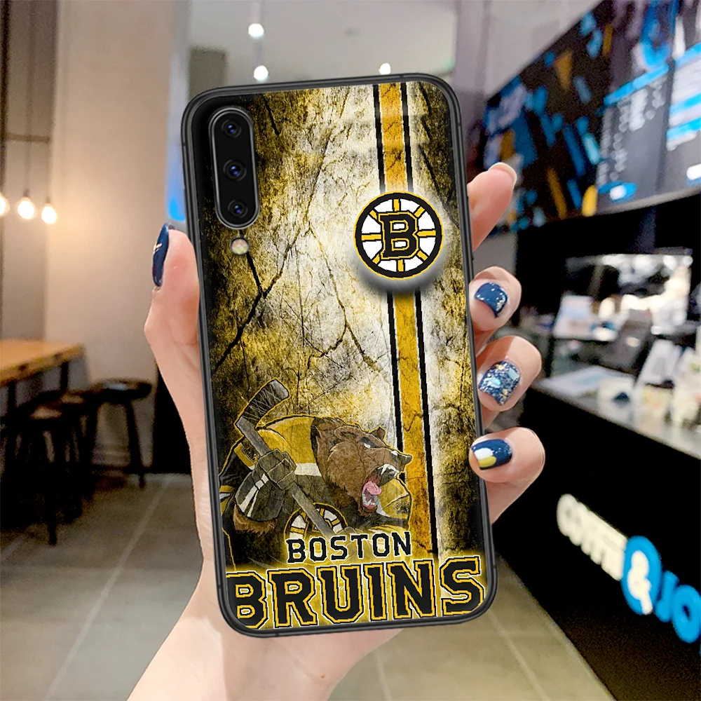 

Boston bear ice hockey team Phone Case For Samsung Galaxy A 3 5 7 8 10 20 20E 21S 30 30S 40 50 51 70 71 black Cover Silicone