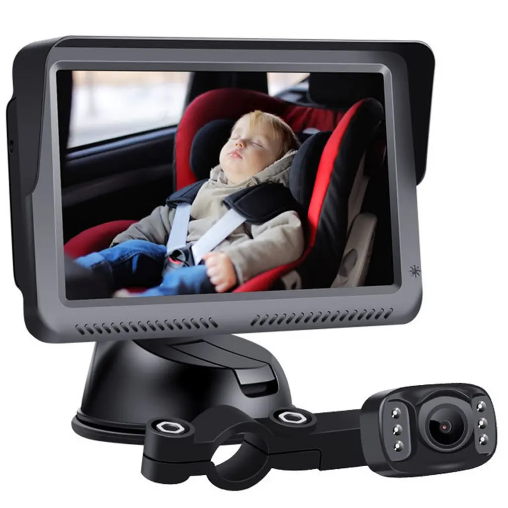 

Kid Monitoring Device Portable Lightweight Rotatable Universal Simple And Clear USB Charging Vehicle