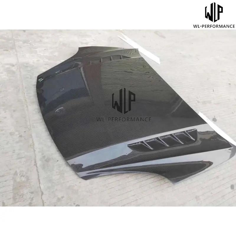 958 2 высокое качество влажный/сухой углеродное волокно передние капоты двигателя