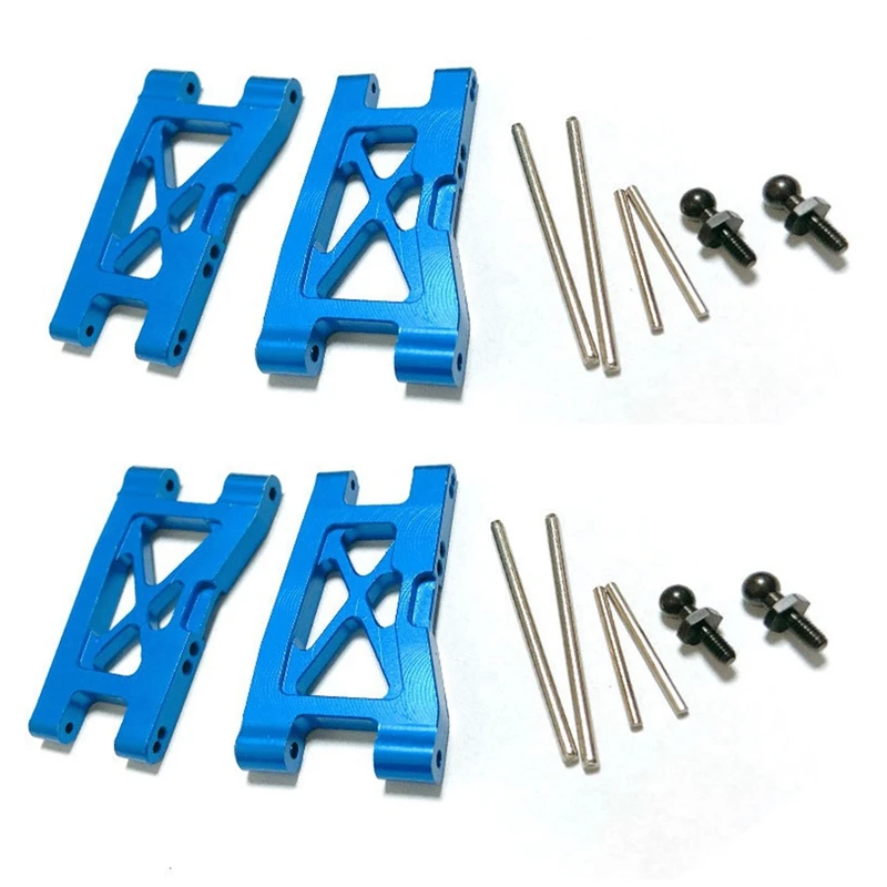 

4Pcs Metal Front and Rear Suspension Arm for Traxxas LaTrax Teton 1/18 RC Car Upgrade Parts Accessories