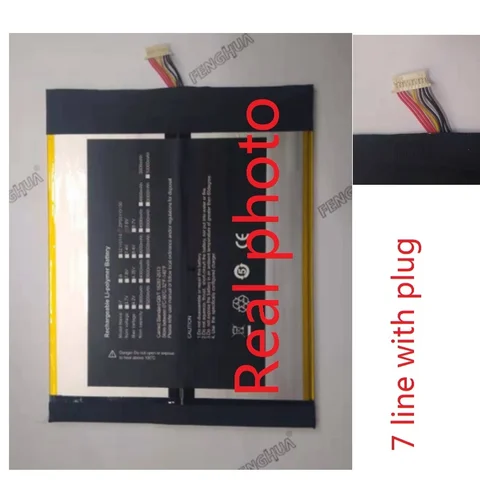 Новая батарея для Chuwi lapbook SE Tablet PC Li-Po перезаряжаемый аккумулятор замена PT2877164-2S 7,6 V 5000mAh w/7 линий + вилка