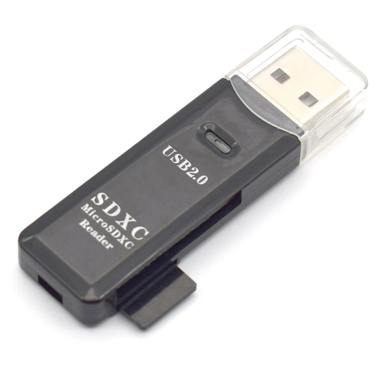 2 in 1 High Speed USB 2.0 3.0 SDXC TF T-Flash Memory Card Reader Adapter For SD/For SDHC/For SDXCMMC/For MMC2/For RS MMC/MMC 4.0 |