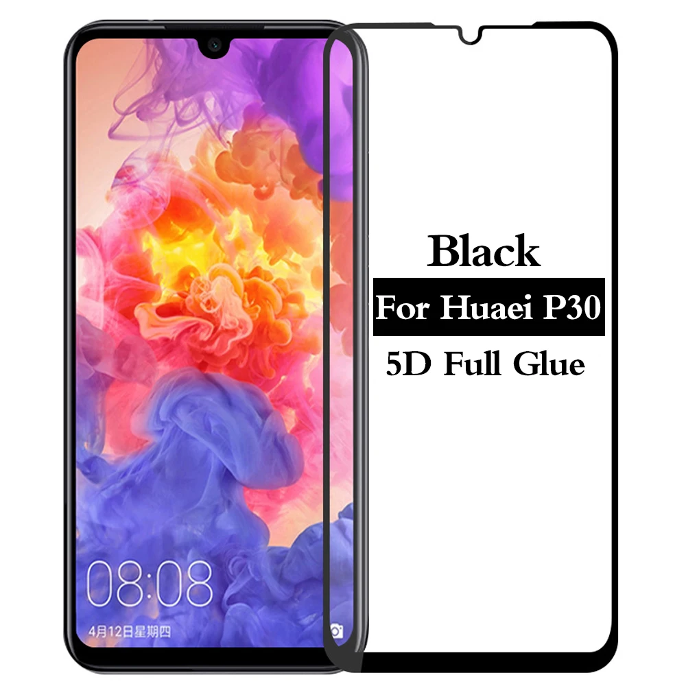Защитная пленка 5d для телефона с полным покрытием аксессуары Hauwei P30 стекло защиты