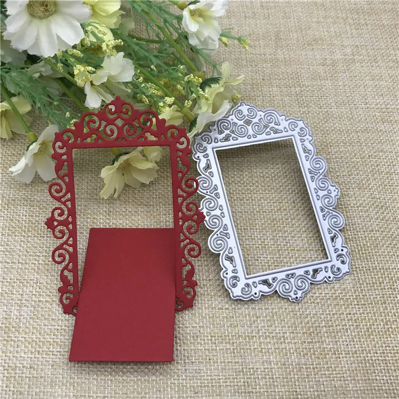 Lace Metal Cutting Dies Stencils For DIY Scrapbooking Decorative Embossing Handcraft Die Template | Дом и сад