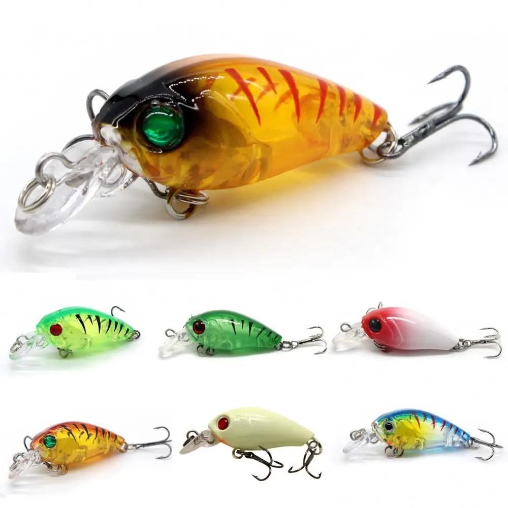 

Fishing Lure Shallow Deep Diving Swim Bait Wobble Hooks for Bass Trout Salmon Wobble Treble Hooks 3D Eyes Fishing accessories