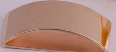 23 мм полукруглая дуговая медная трубка кольцо DIY аксессуары ручной работы геометрический d-образный подвесной разъем