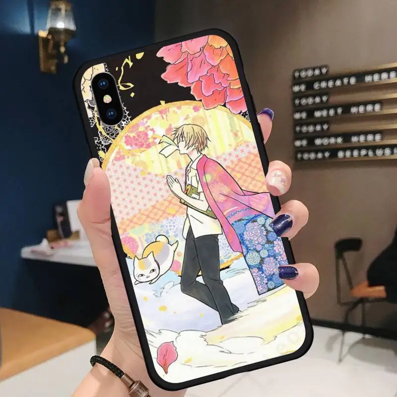 

Japan anime Natsume's Book of Friends Phone Case for iPhone 11 12 pro XS MAX 8 7 6 6S Plus X 5S SE 2020 XR