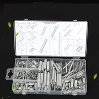 200pcsbox spring set with storage box accessories extension compression coil portable hardware tool spring set
