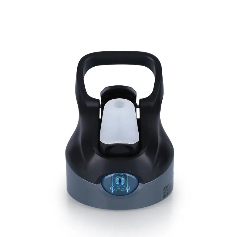 Пластиковая бутылка для воды спортивная короткая колба-стакан Botella Agua прогулок и