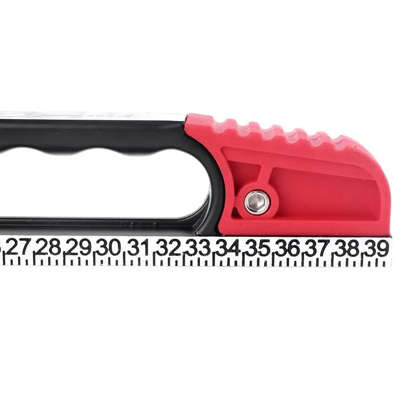 

Precision Aluminum Alloy Level Ruler with Blister Design Mm Scale Level Bubble for building Decoration Measurement Tool