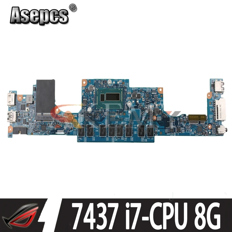 I7 4510U/i7 4500U 8 ГБ для DELL INSPIRON 7437 Материнская плата ноутбука DOH40 12310 1 RKNM5 CN 0NT27R NT27R