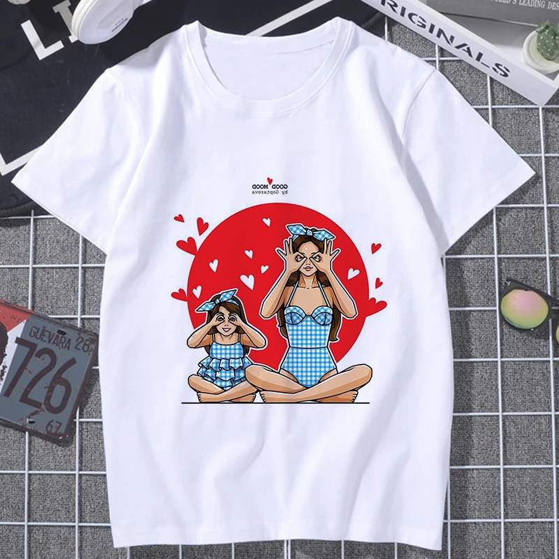 2019 футболка на день матери женская одежда милые топы с принтом Super Mom в стиле