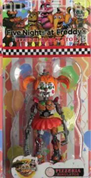With box Five Nights At Freddy фигурка игрушка из фнаф Бонни Фокси Фредди Fazbear медведь куклы игрушки DIY сборка - Цвет: With box