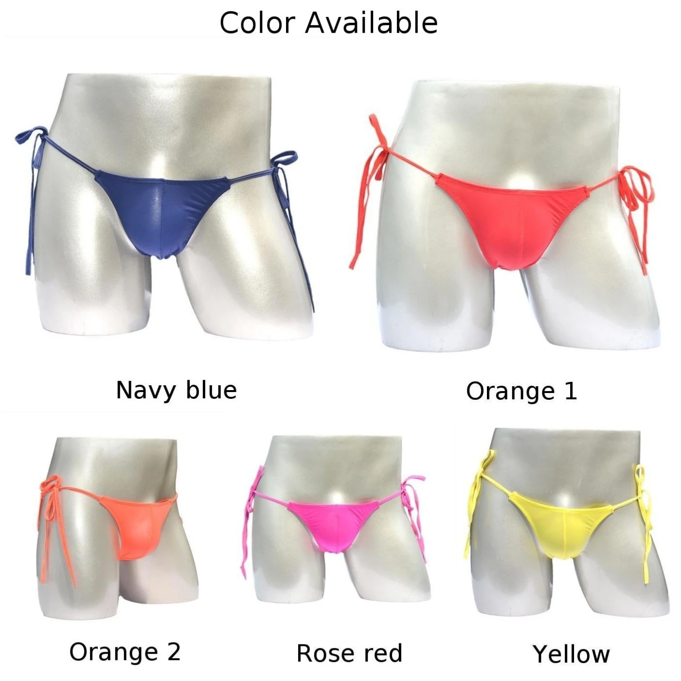 

Sexy Mens Underwear Gay Premium Swimsuit Swim Briefs Thong Erotic Sheer Lace Adjustable T-back Briefs Backless Erotic Lingerie
