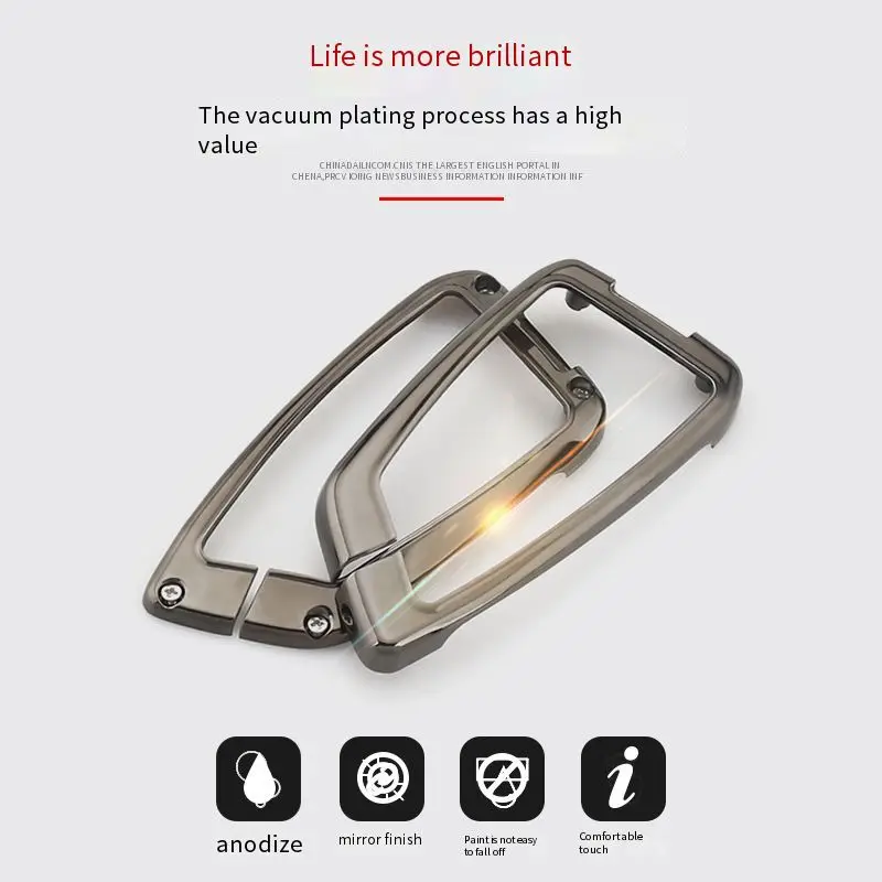 

Zinc alloy key shell is suitable for BMW's new 3 series 5 series 7 series 1 series car 320li protective shell 52530 blade X1X3X5