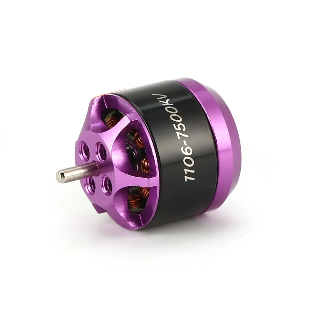 4 шт. 1106 7500KV 3 4S миниатюрный бесщёточный электродвигатель для RC пульт