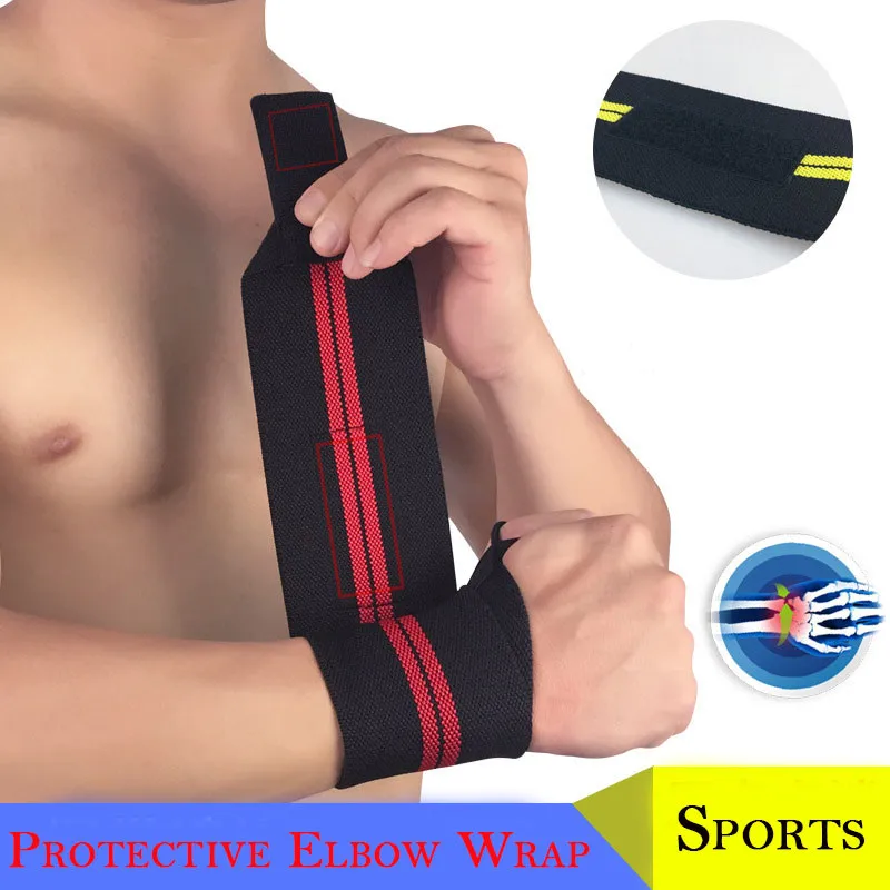 1 шт. регулируемая спортивная повязка на запястье для тренажерного зала мужчин и