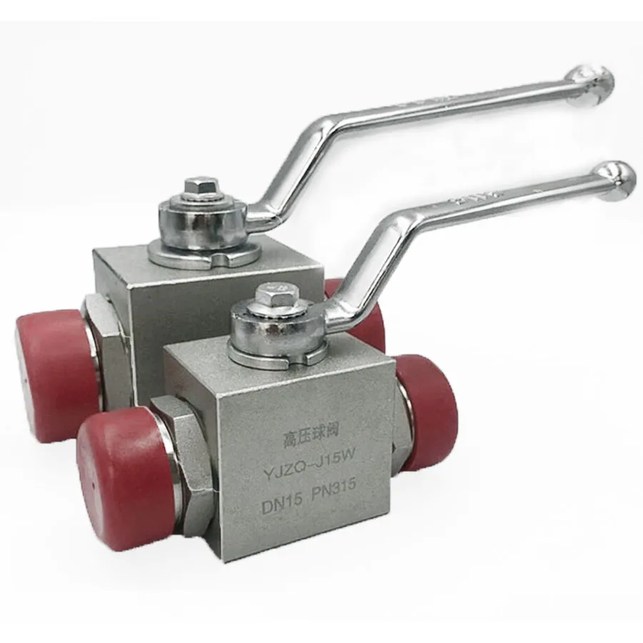 

High Pressure Hydraulic Ball Valve Male Thread Hydraulic Ball Valve YJZQ/KHB-J6W J8W J10W J15W J20W J25W J32W