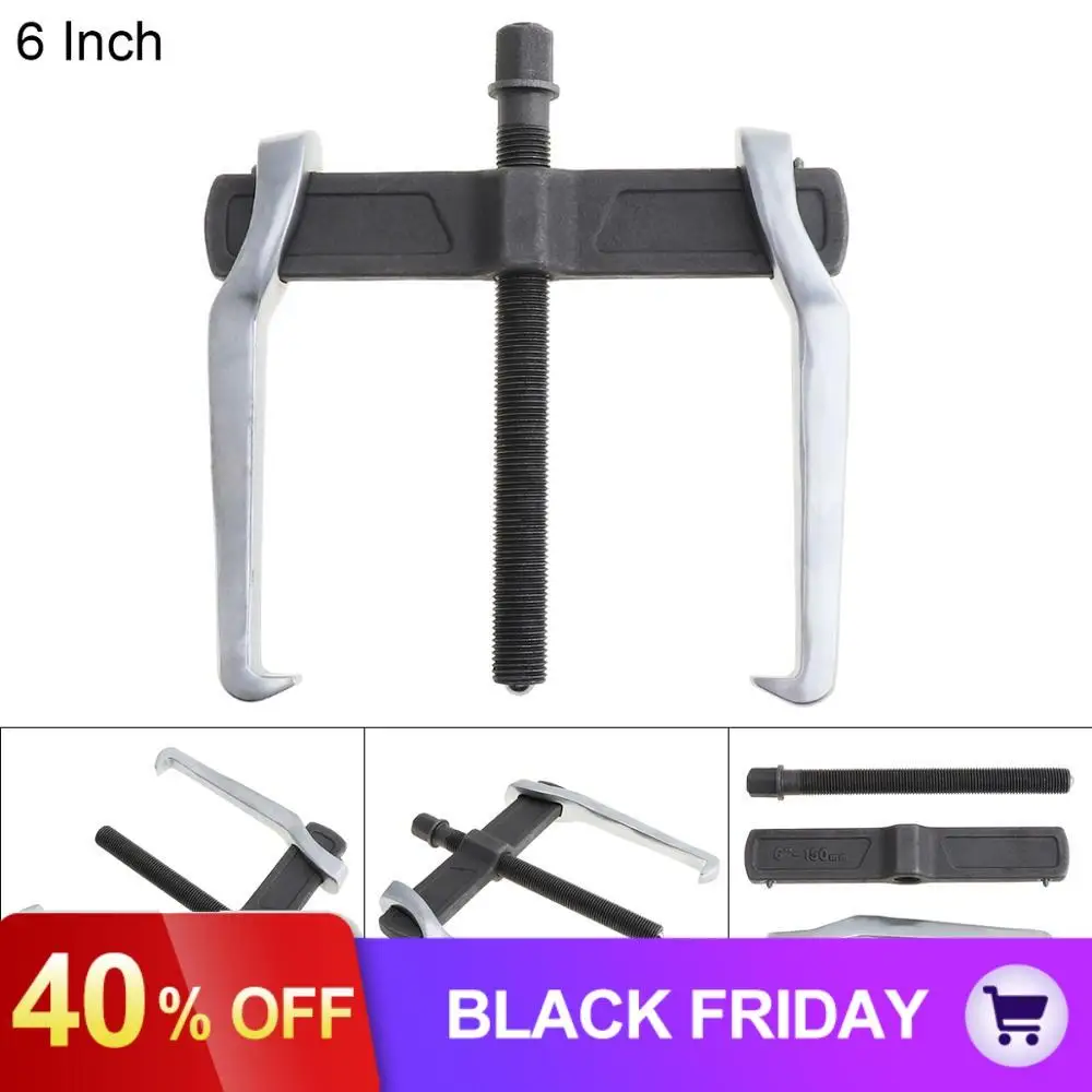 6 Inch CR-V Single Hook Two Claw Puller Separate Lifting Device Strengthen Bearing Puller Rama for Auto Car Repair Hand Tool