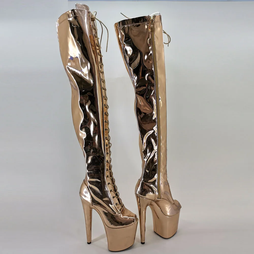 Ботинки на платформе и высоком каблуке 20 см/8 дюймов | Спорт развлечения