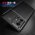 Чехол для Xiaomi Mi 11 Pro, силиконовый чехол из углеродного волокна, Мягкий защитный чехол для Xiaomi Mi 11 Pro, резиновый чехол