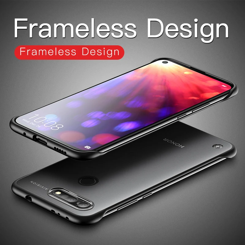 Msvii Phone Case For Huawei Honor View 20 Matte Back Cover V20 Transparent Screen Protector | Мобильные телефоны и