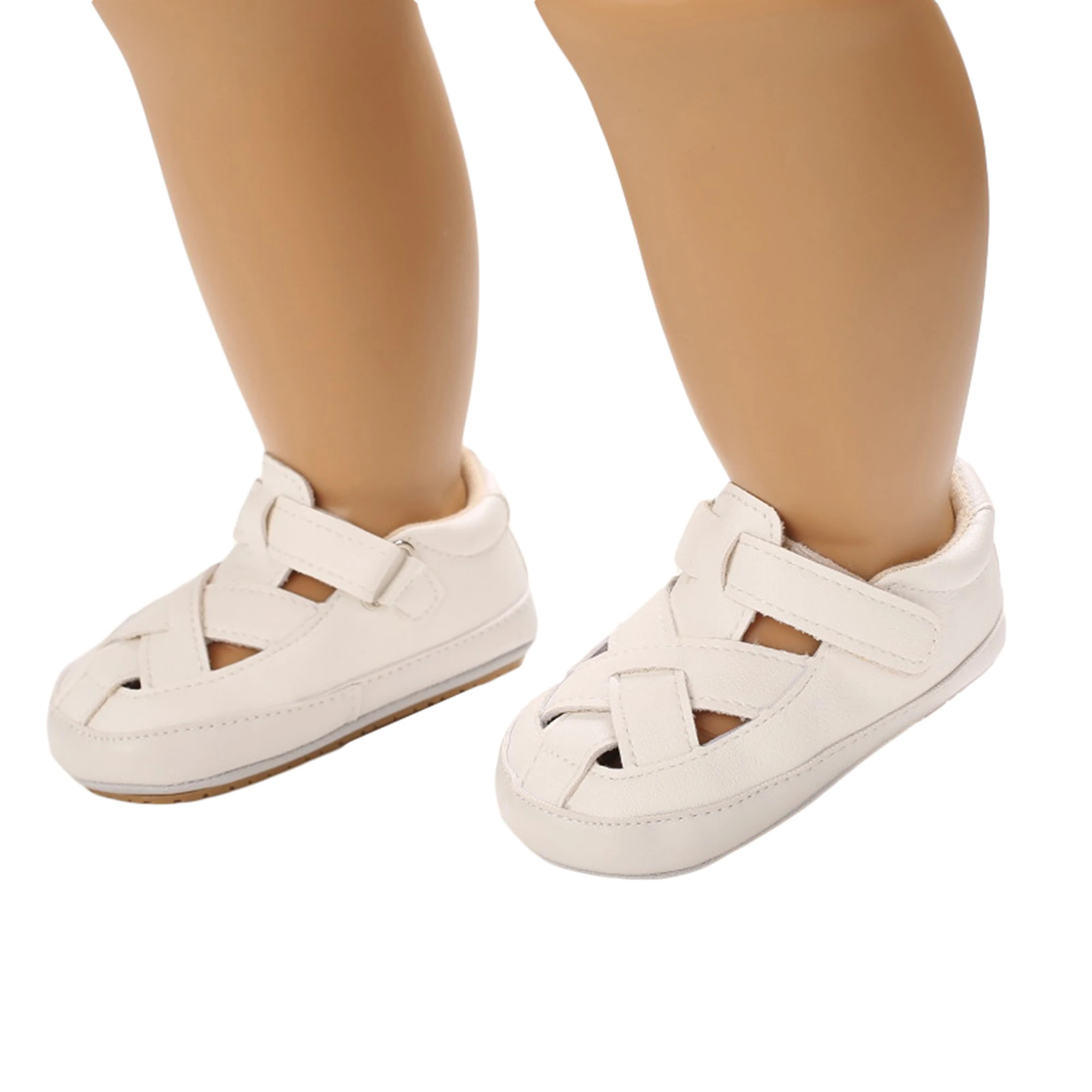 

2021 Summer Breathable Casual Fashion Infant Anti-slip PU Leather Shoes Soft Sole Sandals for Boys and Girls Five Colors