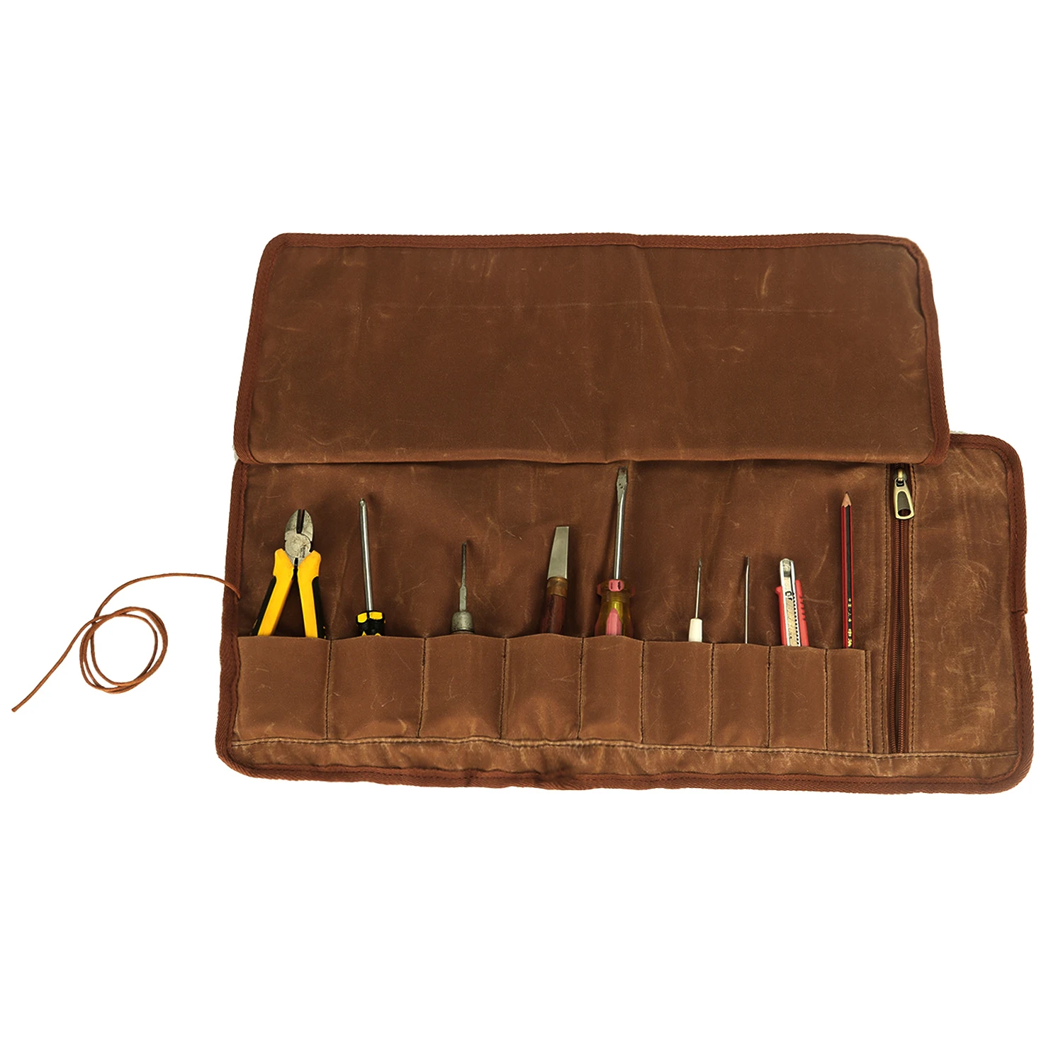 

Tourbon Hunting Camping Picnic Mat Handmade Tools Organizer Kits Pliers Screwdriver Spanner Carrier Canvas Cushion Pad Pouch