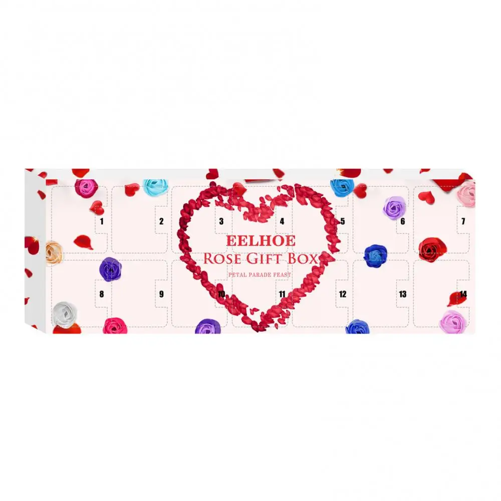

Hot Sales 14 Colors Soap Rose Flower Gift Box Valentines Romantic Birthday Floral Gift