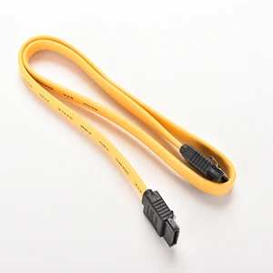 Желтый красный прямой высокое Скорость SATA кабель для передачи данных, новинка, Размер 40 см Serial ATA SATA 3 RAID с водяным охлаждением г Жесткий диск кабели сигнала