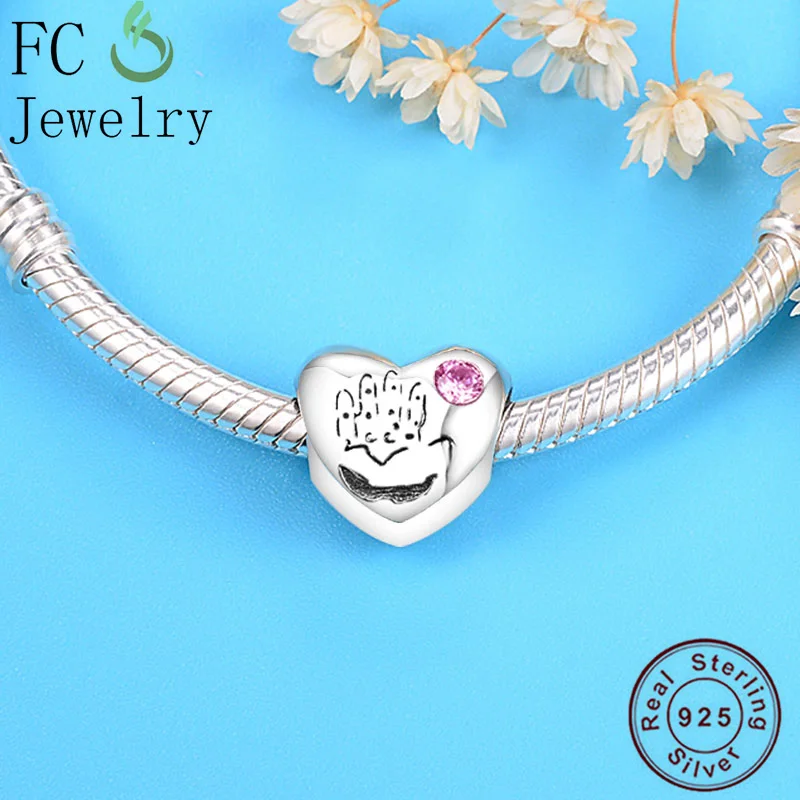 FC ювелирные изделия подходят оригинальный бренд Шарм браслет 925 серебро ребенок